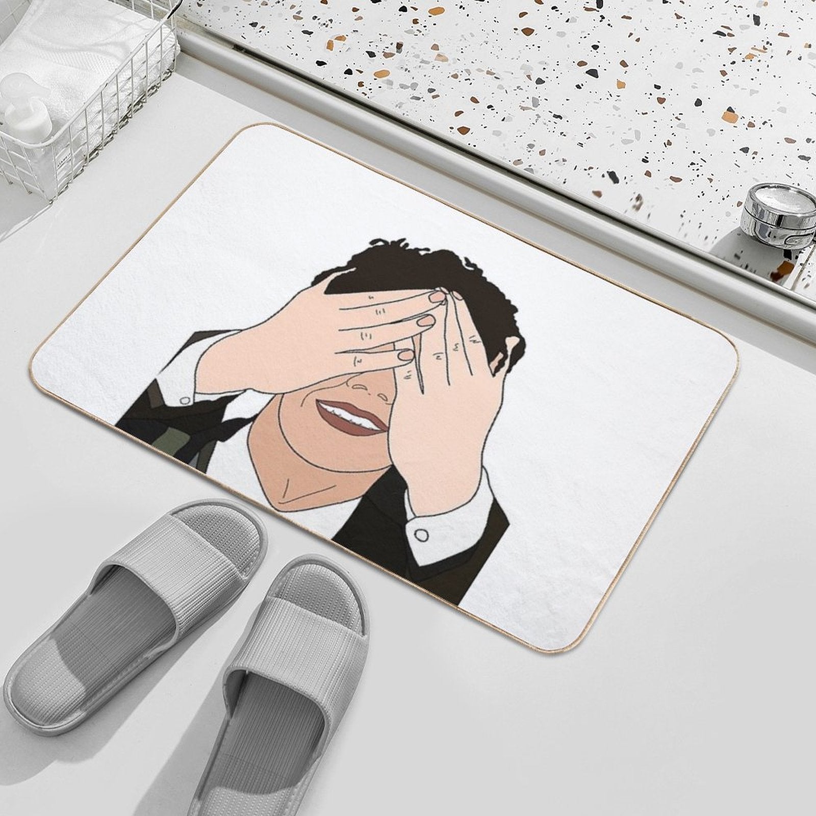 Heartstopper - Nick And Charlie Cutee  Versatile Bath Mat