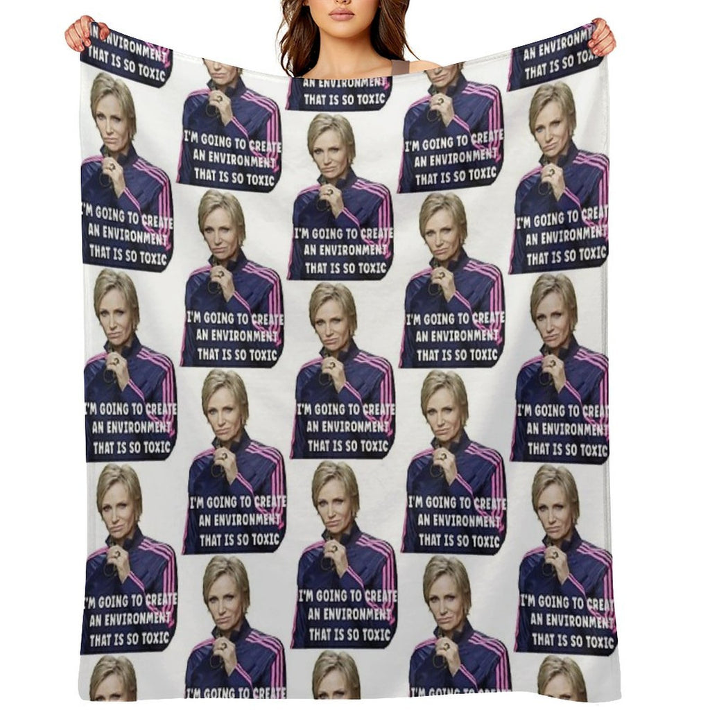 I'm Going to Create An Environment That Is So Toxic Easy Care Throw Blanket