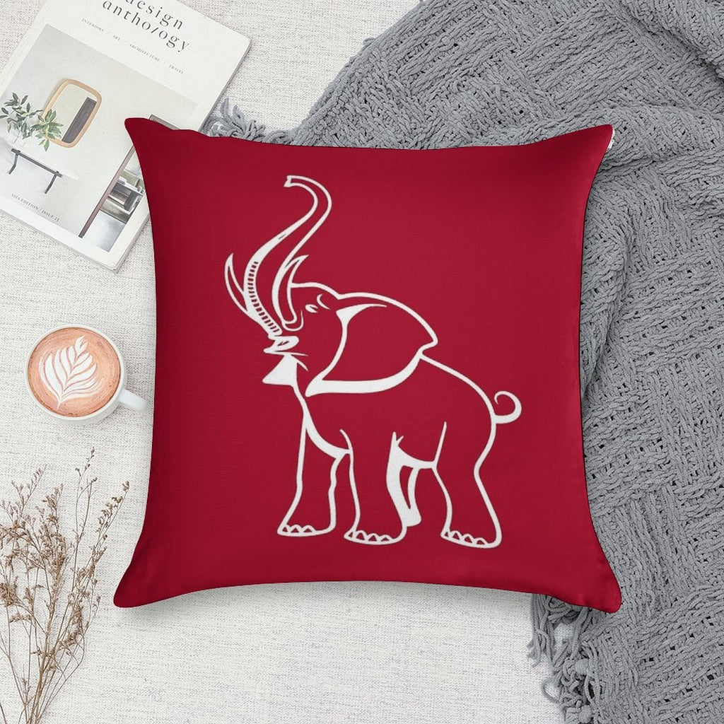 Delta Elephant Sigma Red Theta 2 Soft Style Accent Throw Pillow