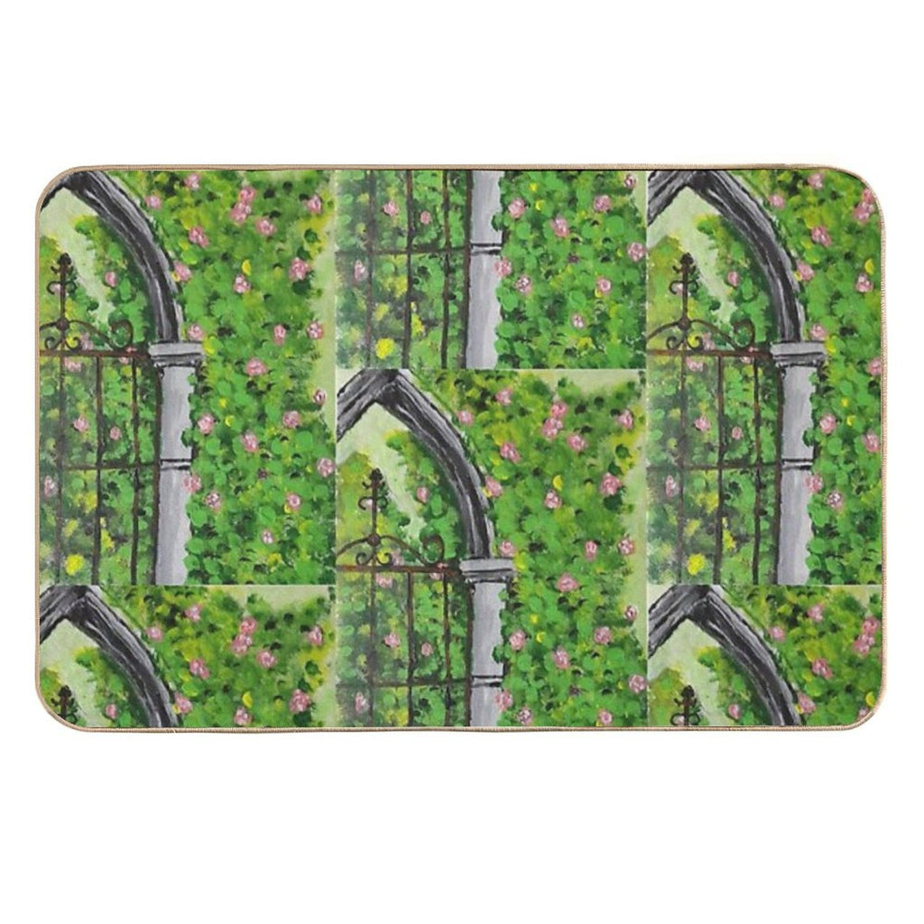 Secret Garden Entrance  Eco-Friendly Bath Mat
