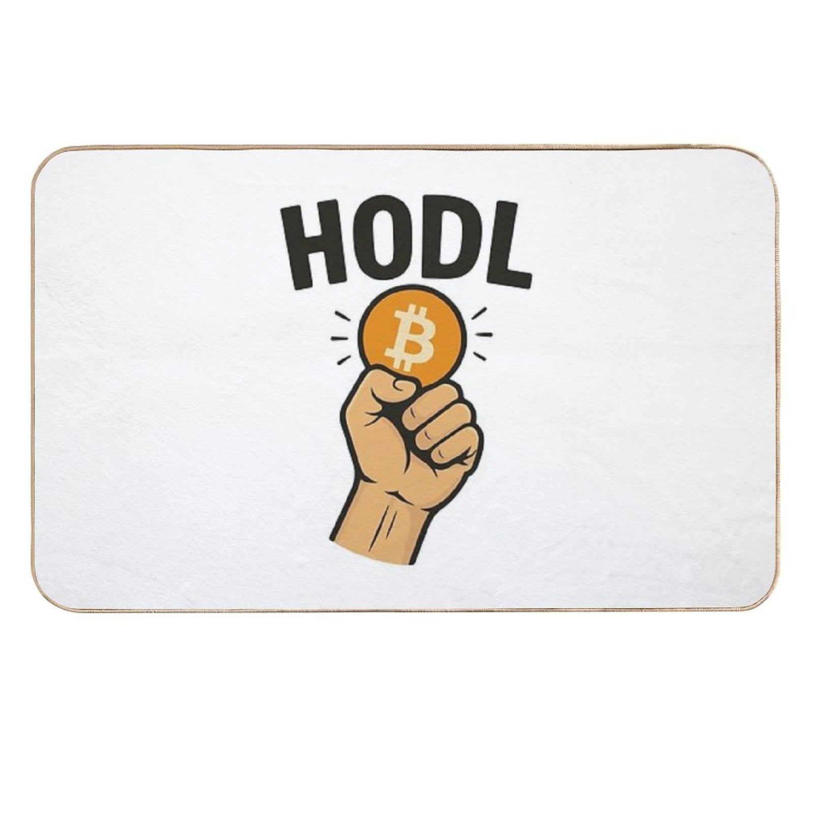 Hold on for Dear Life Durable Bath Mat