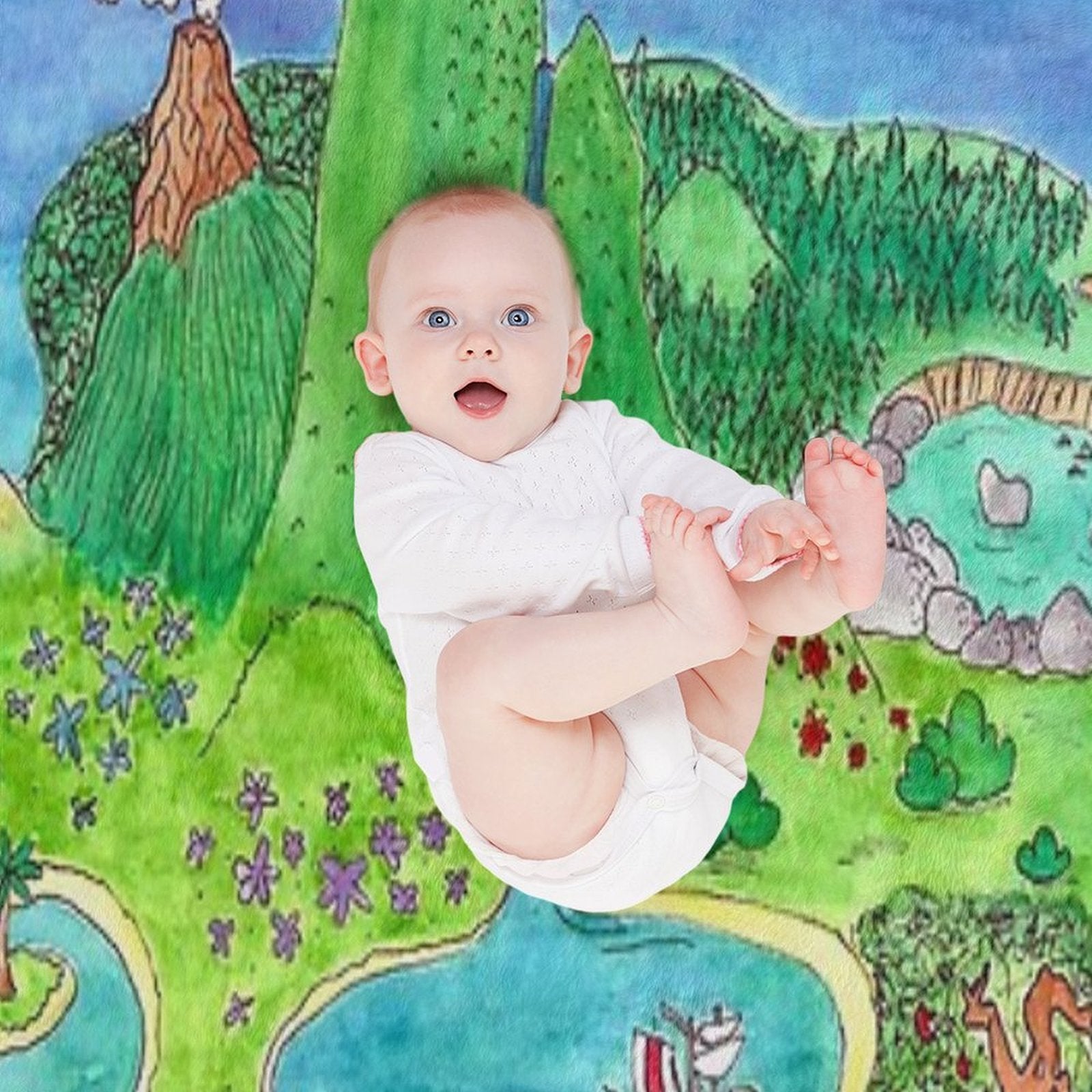 Neverland Compact Throw Blanket