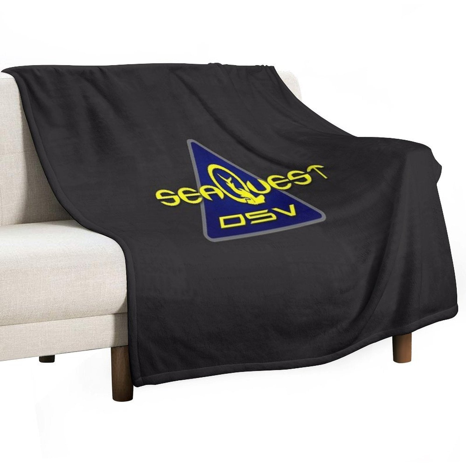 SeaQuest DSV Logo Comfort Throw Blanket