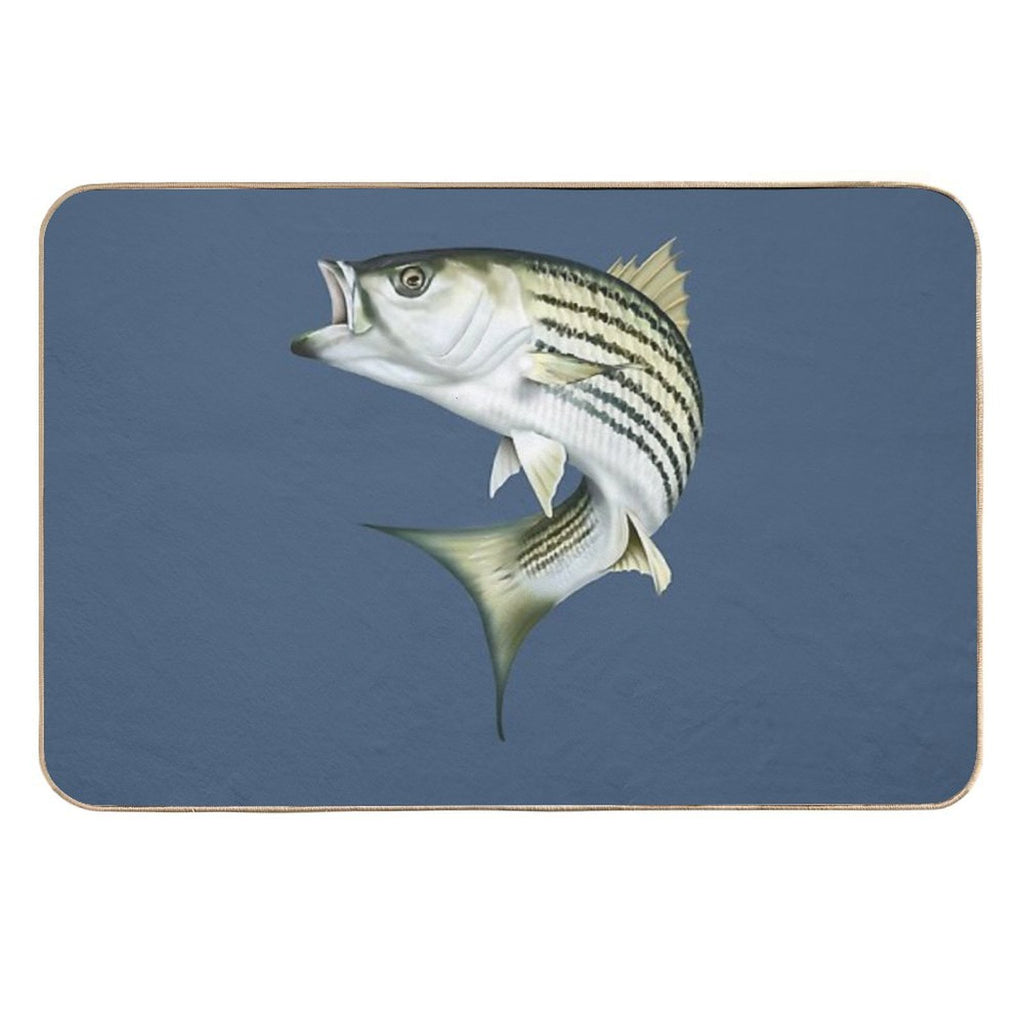 Striped Bass  Versatile Bath Mat