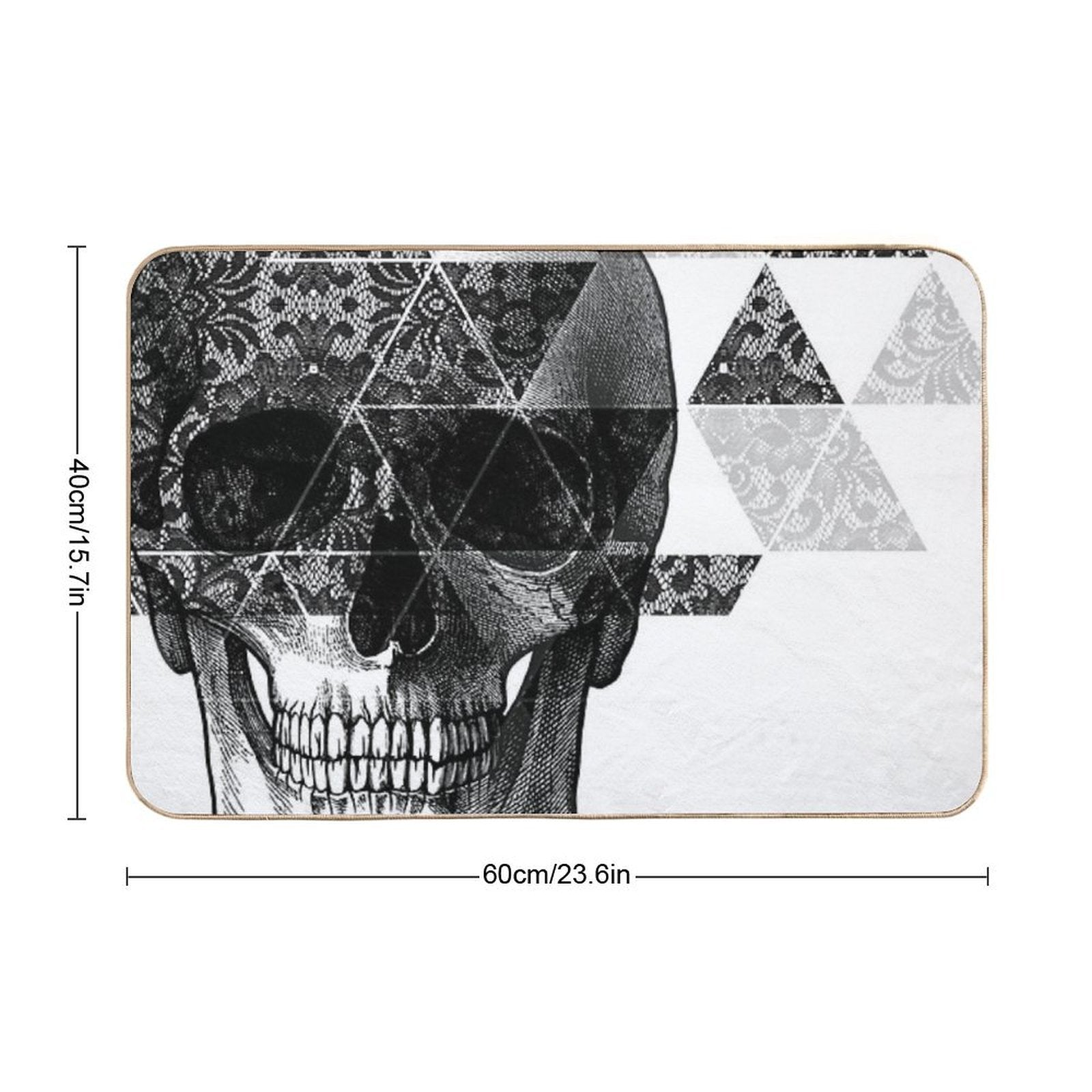 Dias De Los Geomuertos  Eco-Friendly Bath Mat