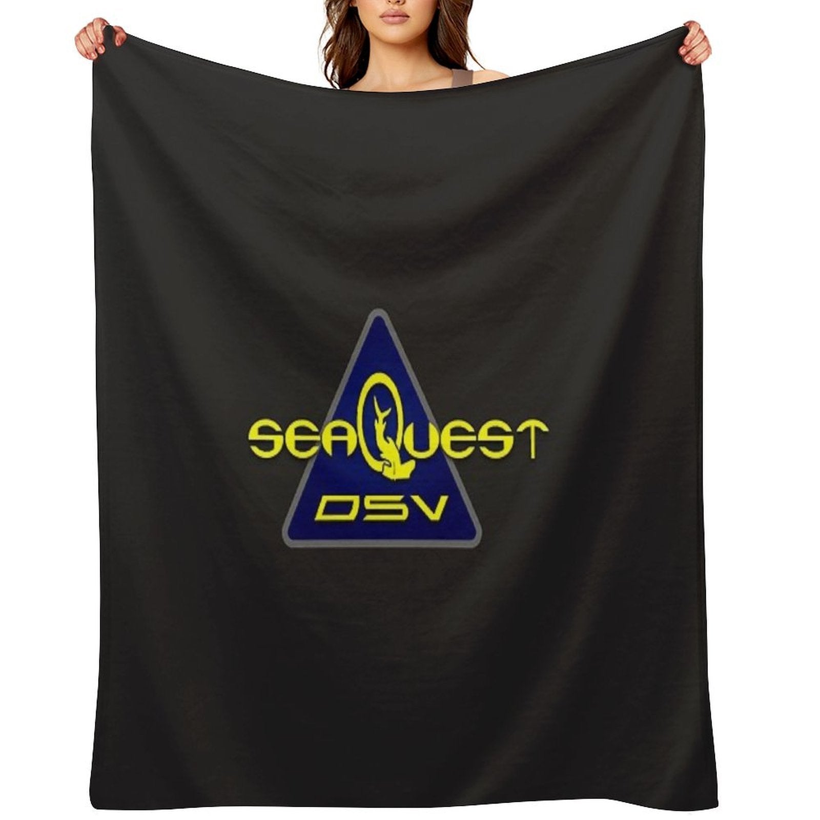 SeaQuest DSV Logo Comfort Throw Blanket