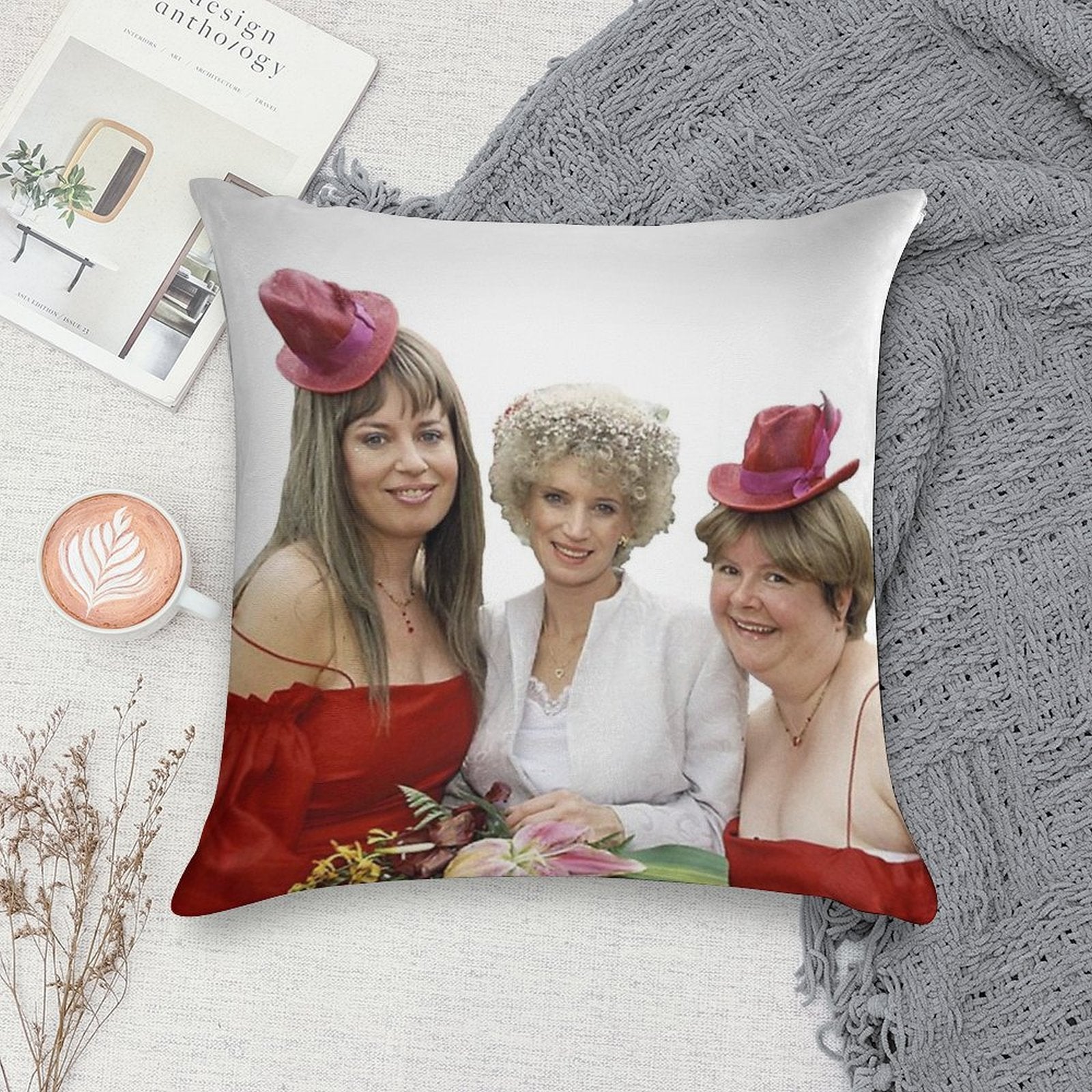 Kath And Kim Kath's Wedding Soft Anti-Pilling Throw Pillow
