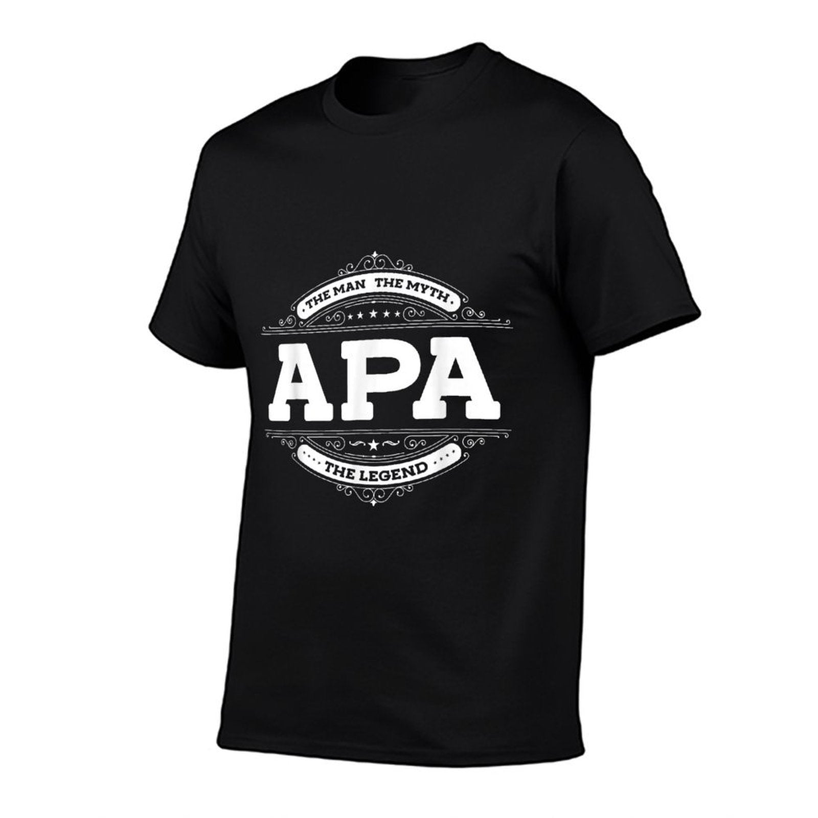 Apa The Man The Myth The Legend Father Dad Uncle Idea  Polyester Blend T-Shirt