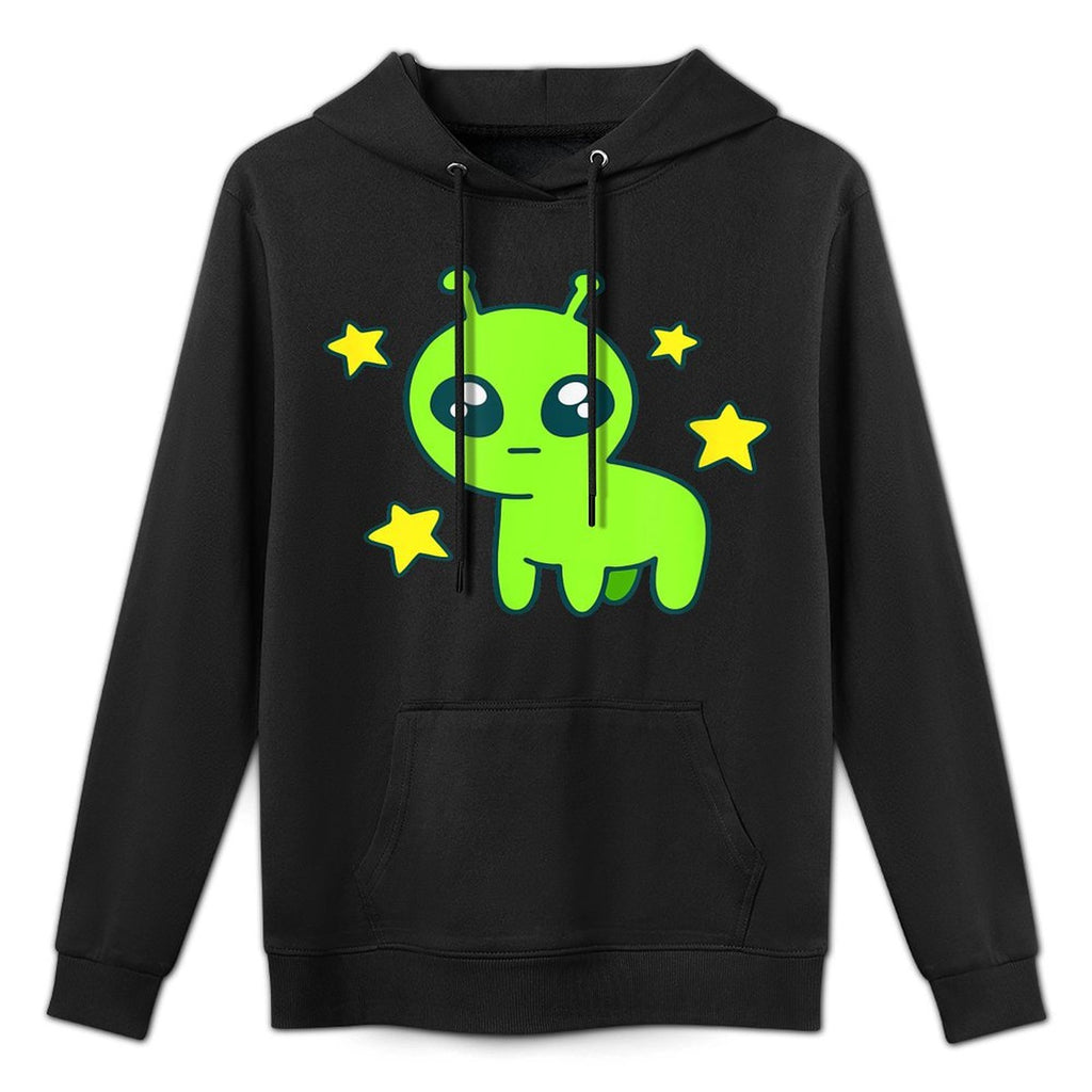 TBH Autism Creature Meme Alien Medium-Weight Fabric Hoodie