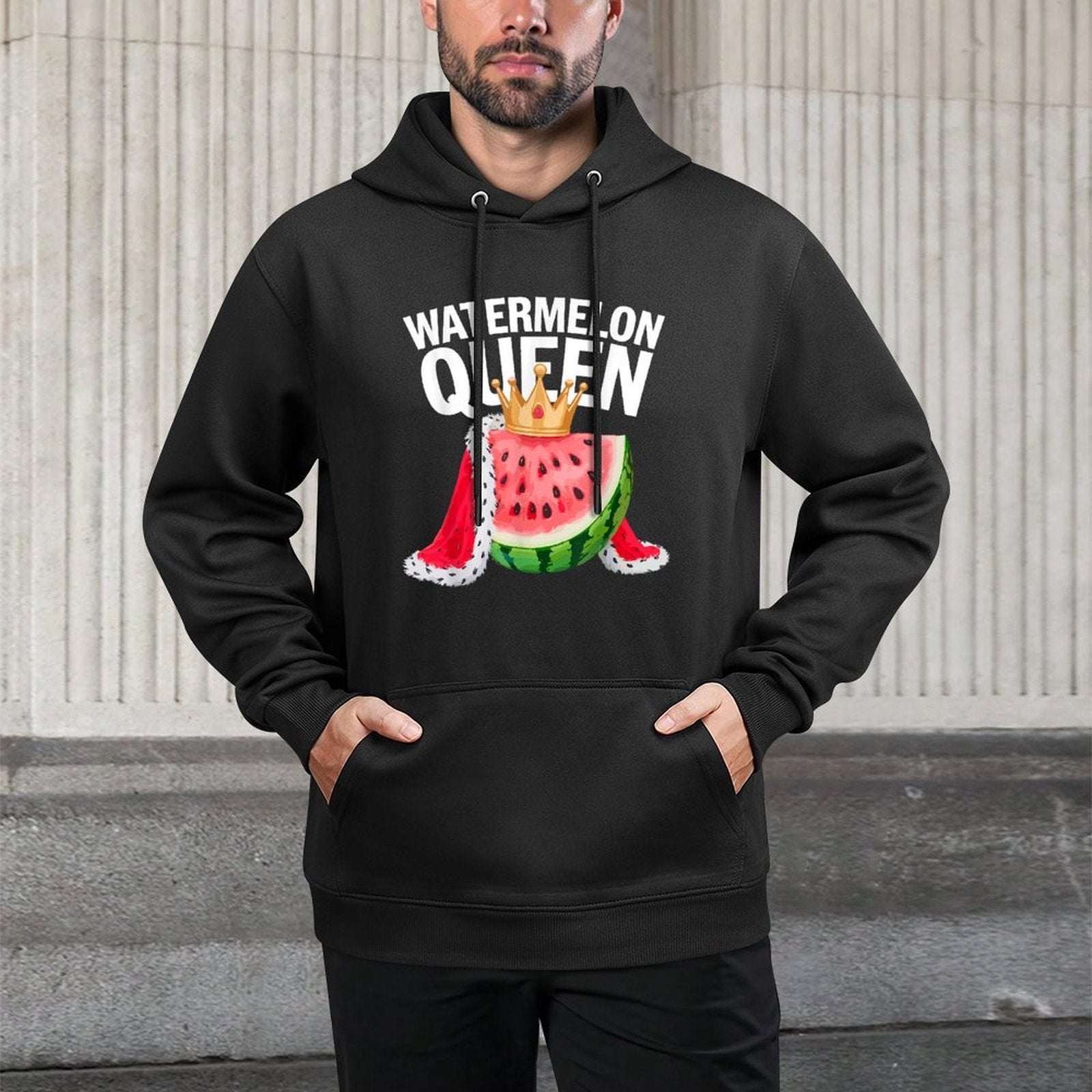 Funny Watermelon Art For Women Girls Fruit Wateermelon Lover Unisex Design Hoodie