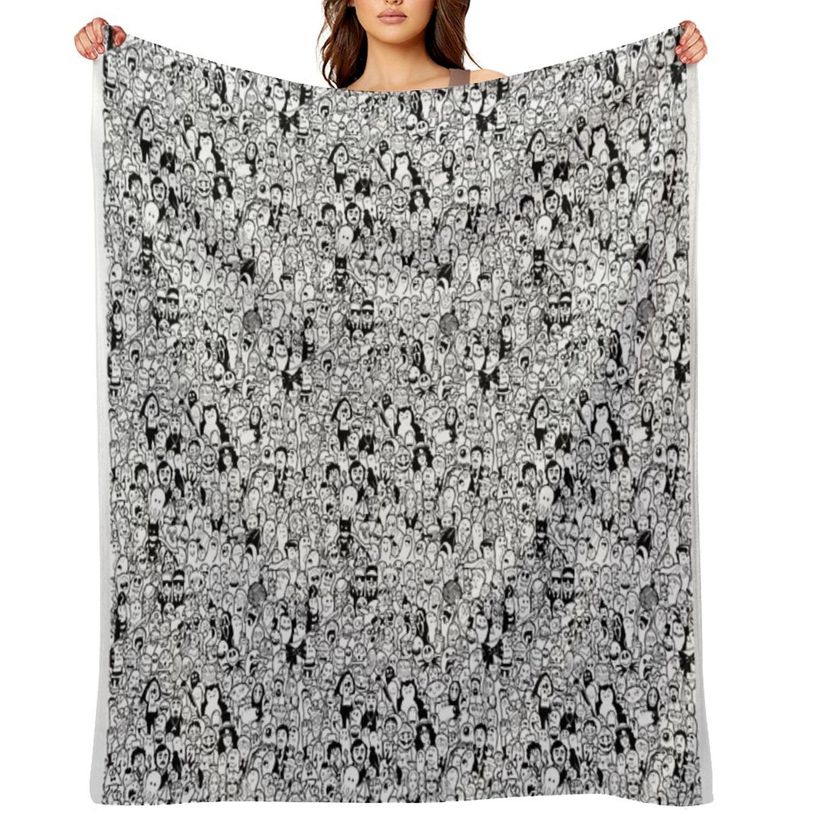 What Inspires You - Pattern All-season Throw Blanket