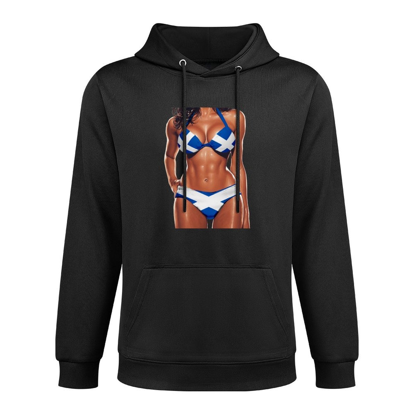 Scottish Women Bikini Outfit Heritage Scotland Unisex Design Hoodie