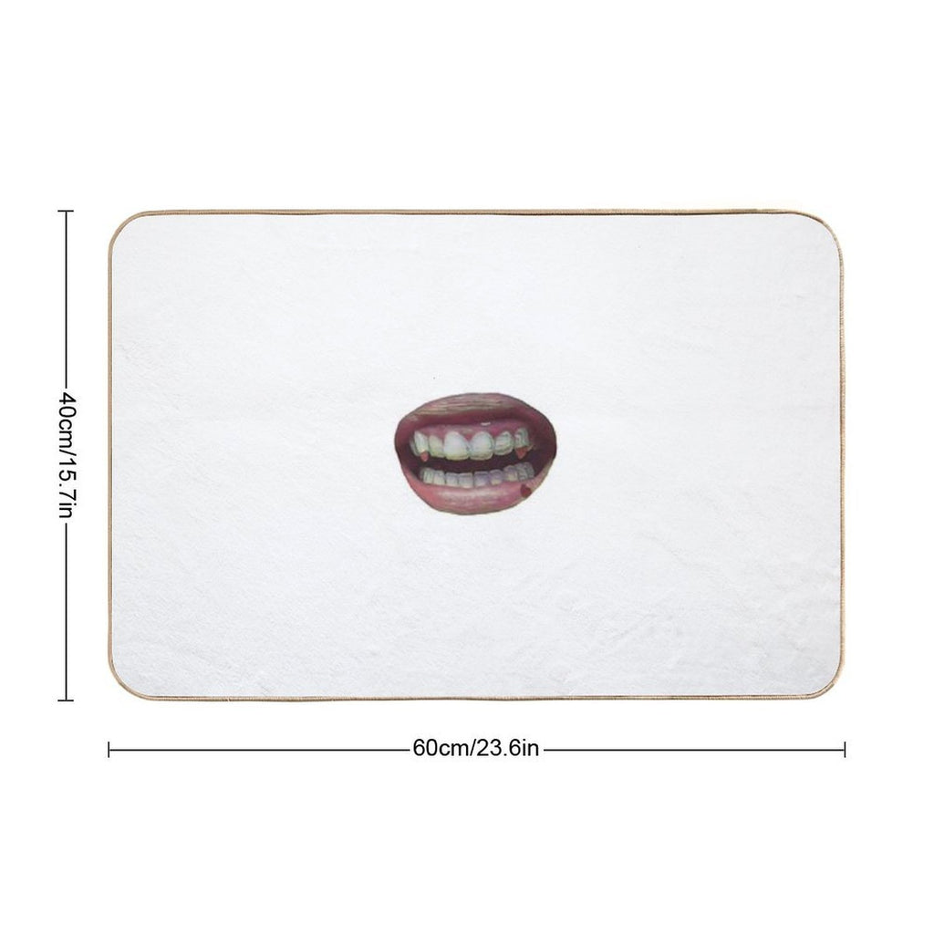 A Bite of Glitter  Versatile Bath Mat