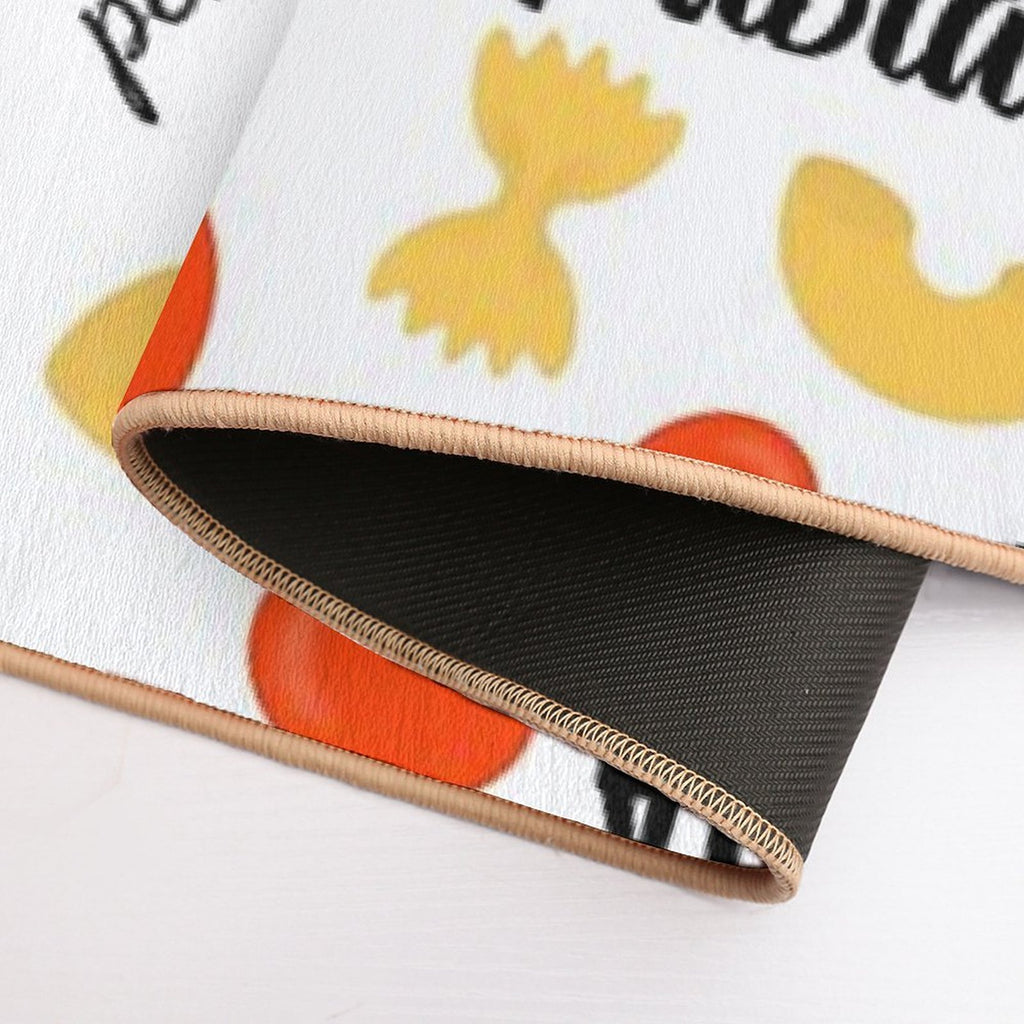 Pasta Macaroni Tomato Italy Italian  Anti-Trip Bath Mat