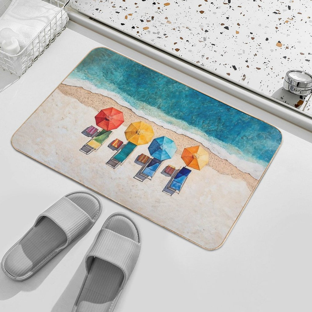 I Need A Break  Dirt-Trapping Bath Mat