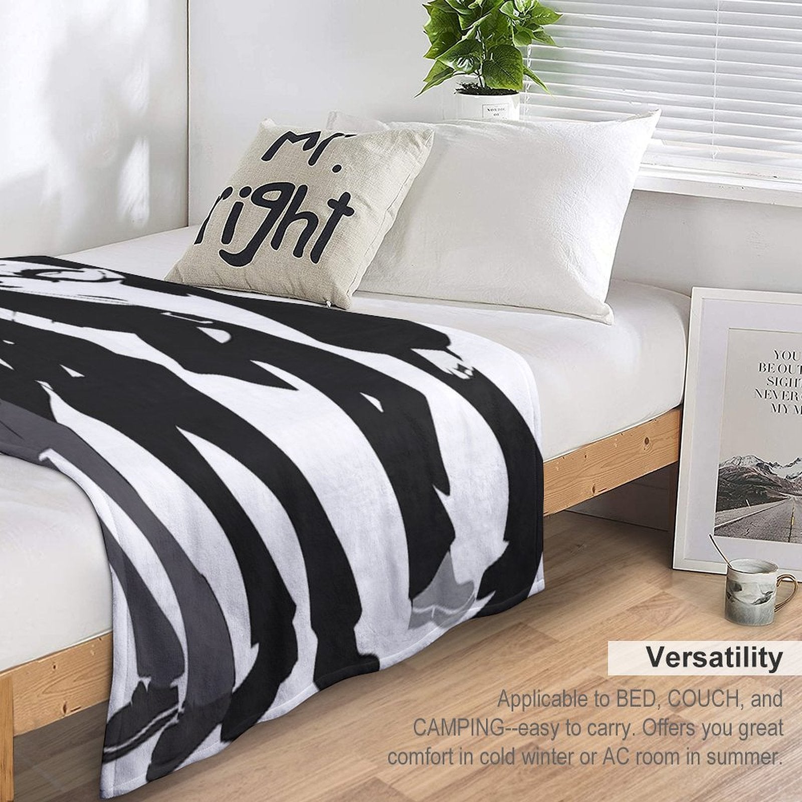 Brothers Multi-functional Throw Blanket