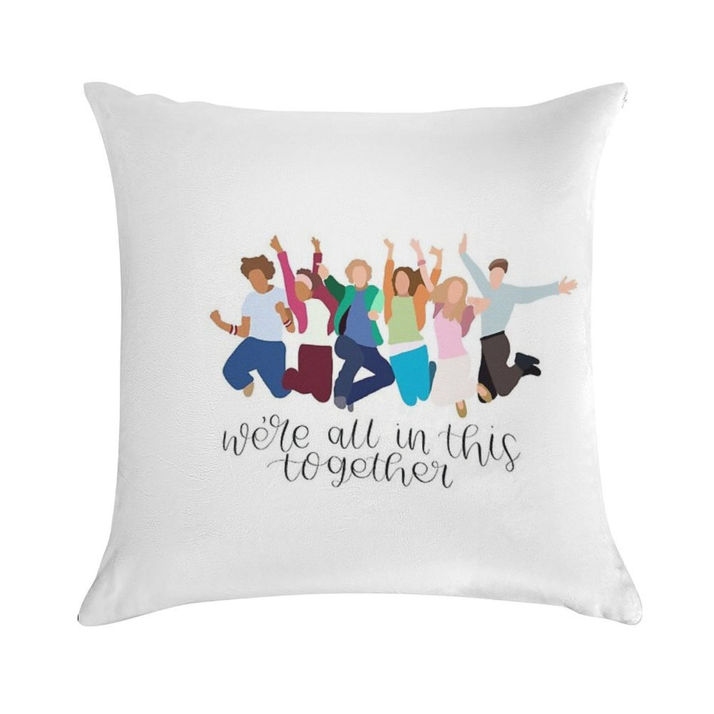We’re All In This Together High School Musical Soft Multiple Sizes Throw Pillow