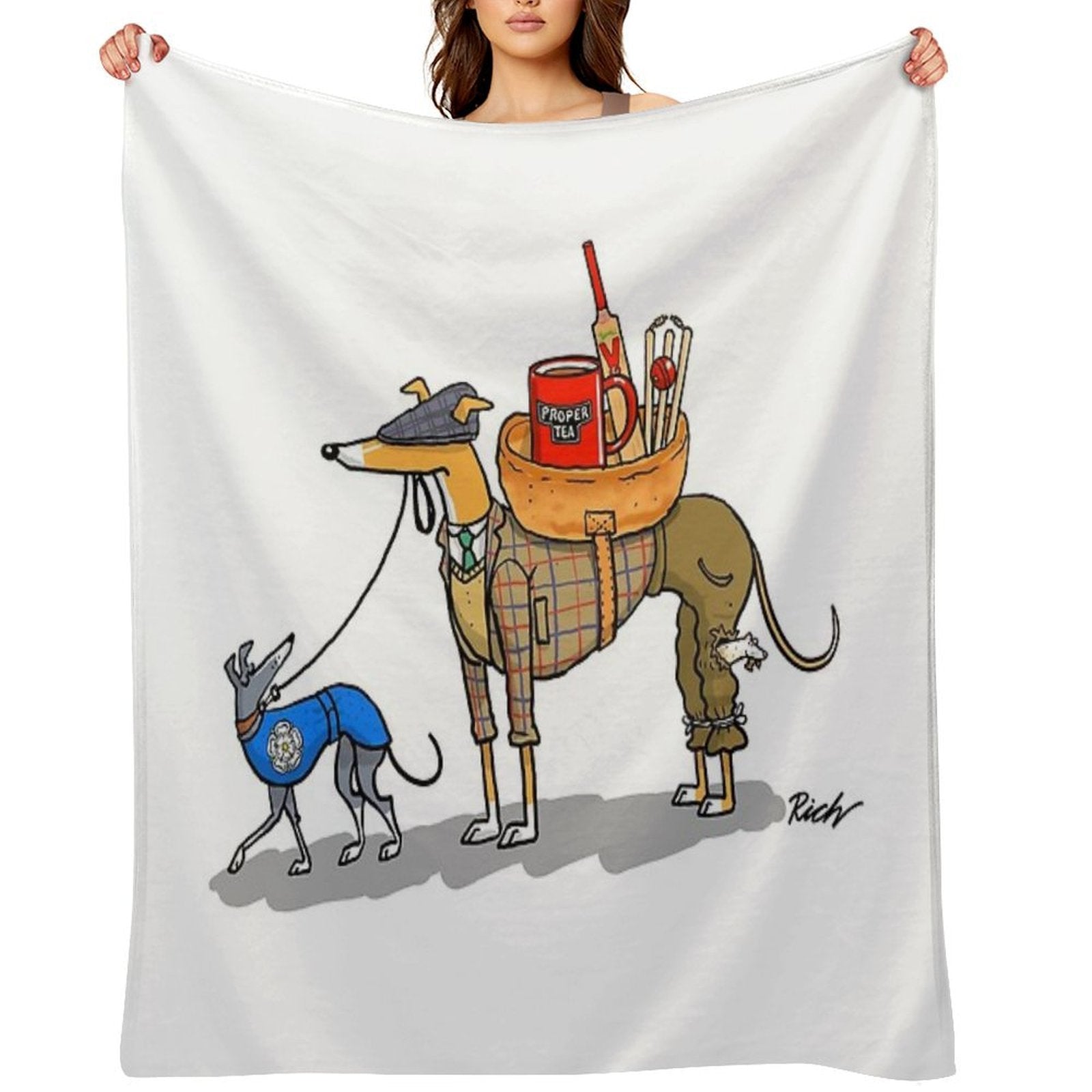 The Yorkshire One Compact Throw Blanket