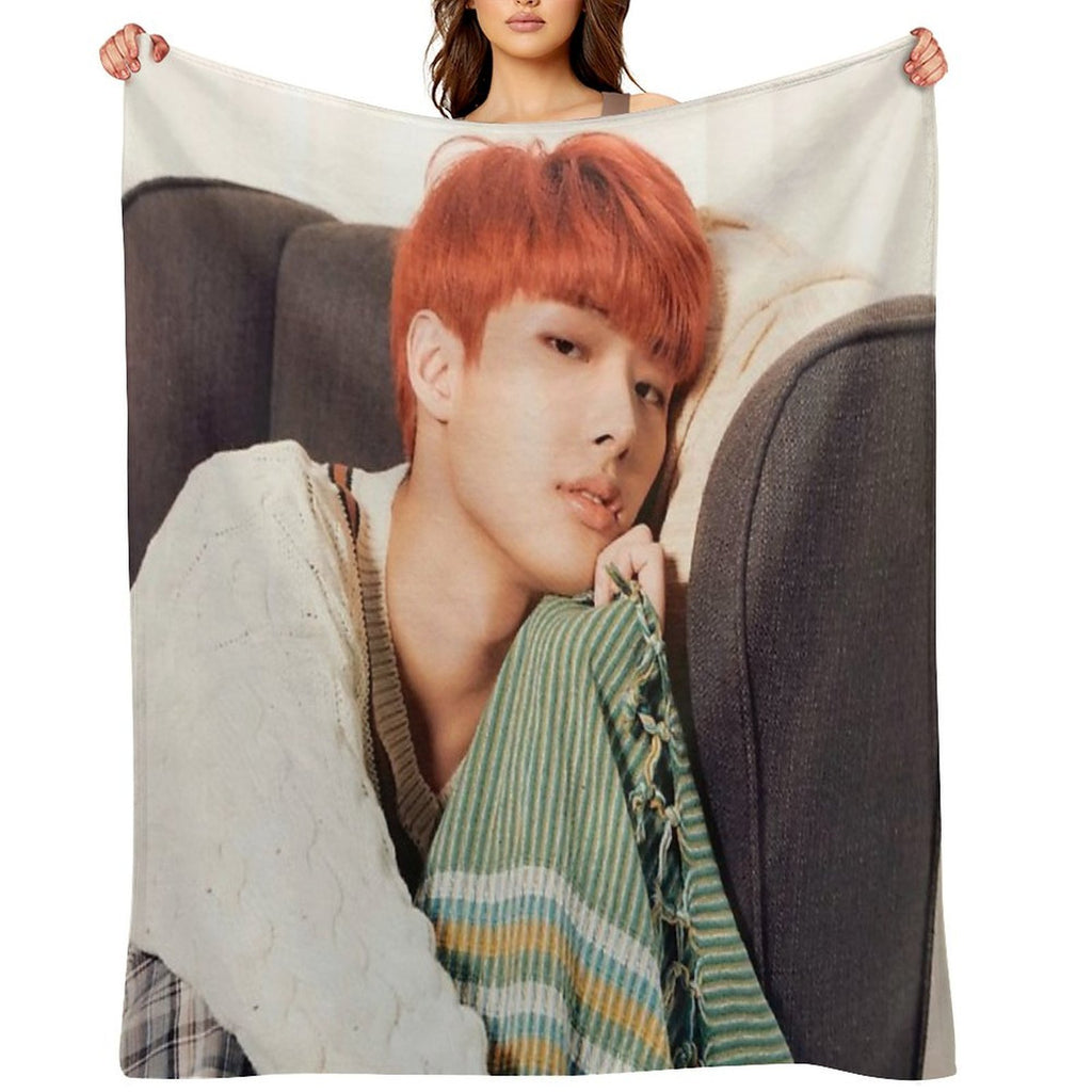 Ateez Mingi Easy Care Throw Blanket