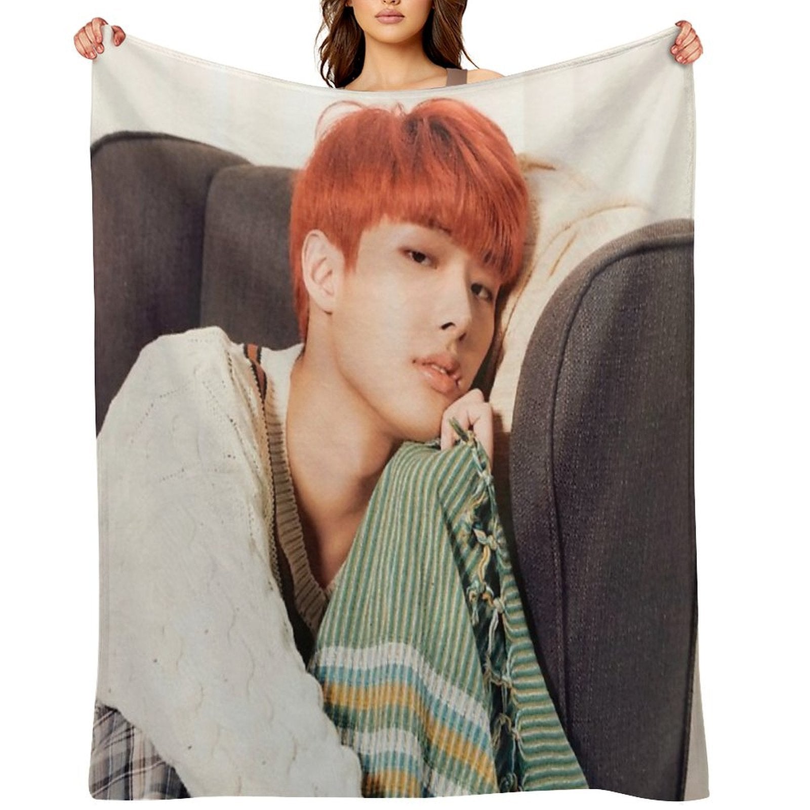 Ateez Mingi Easy Care Throw Blanket