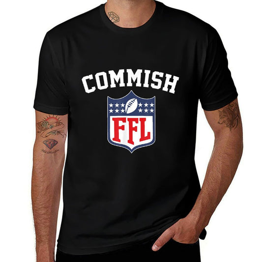 The Commish Funny Fantasy Football League FFL Commish  Affordable Price T-Shirt