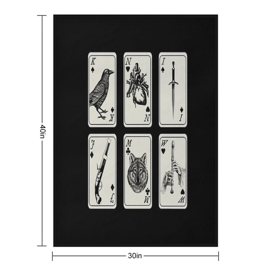 Six Of Crows T-ShirtSix of Crows Travel-friendly Throw Blanket