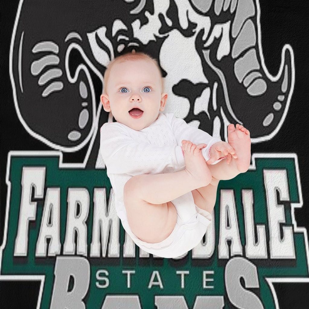 Farmingdale State College Wrinkle-free Throw Blanket