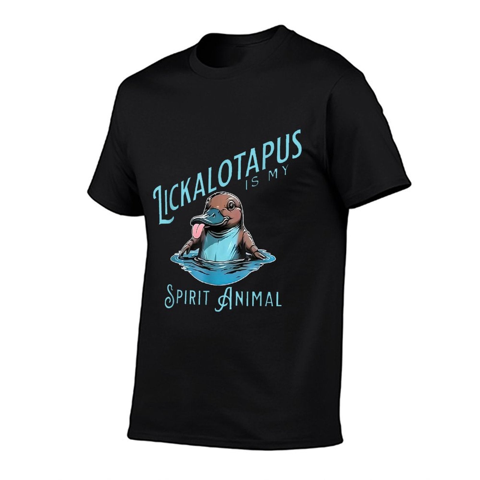 Lickalopus Is My Spirit Animal, Funny, Meme, Retro, Trending  Summer-ready Fabric T-Shirt