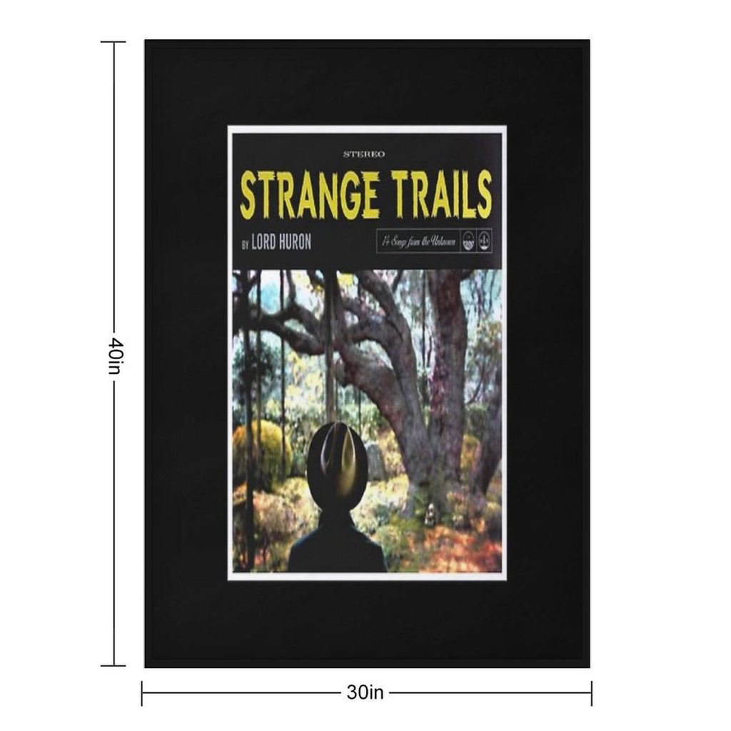 Lord Huron - Strange Trails Album 2015 Eco-conscious Throw Blanket