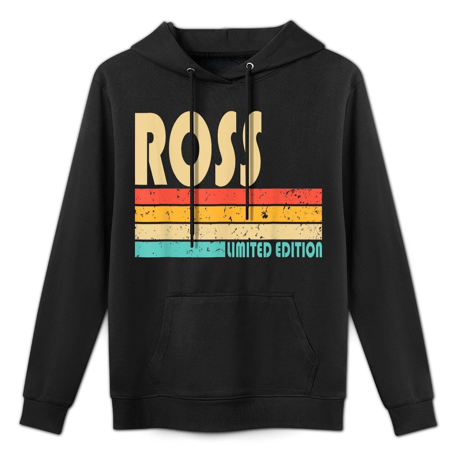 ROSS Name Personalized Funny Retro Vintage Birthday Shrink-Resistant Hoodie