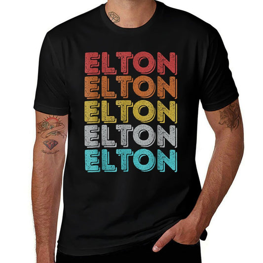 Vintage Retro Elton  Vintage-inspired T-Shirt