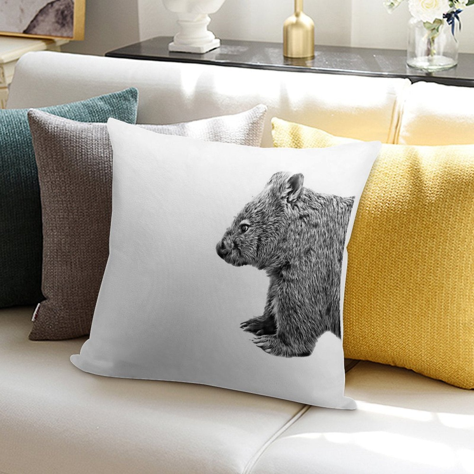 WombaT Soft Gift Ready Throw Pillow