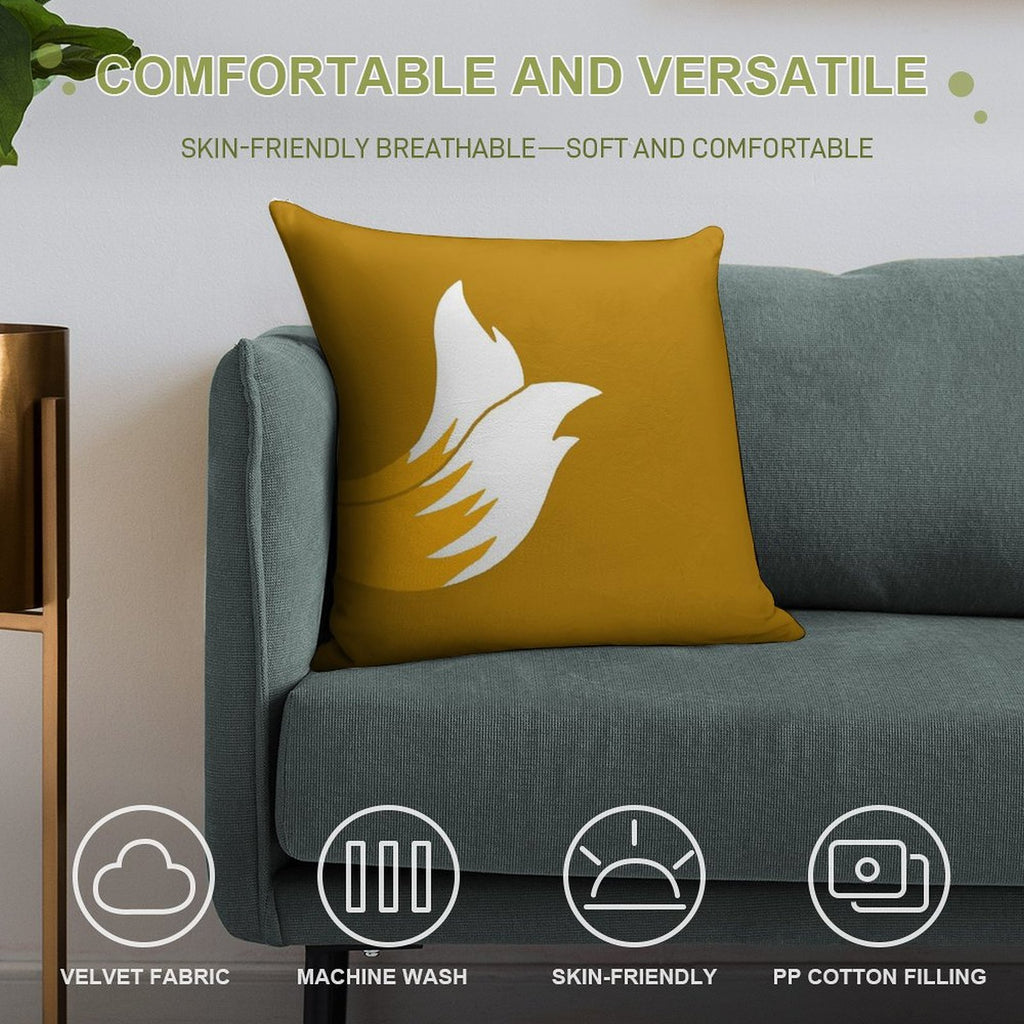 Miles 'Tails' Prower Soft Easy Maintenance Throw Pillow