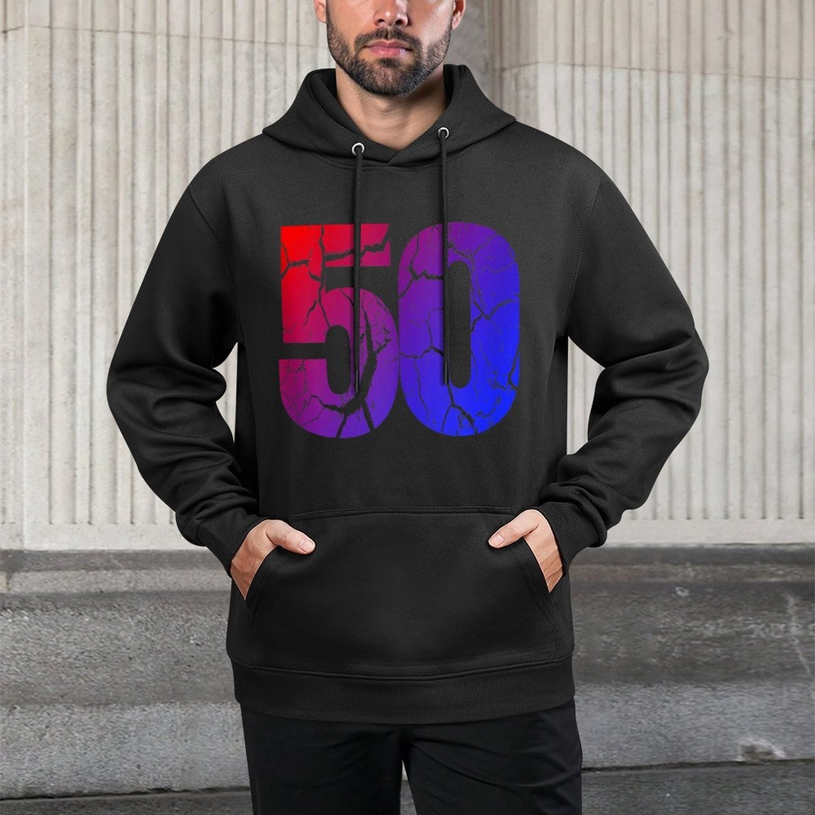 50th Birthdays 50 Year Old Casual Wear Hoodie