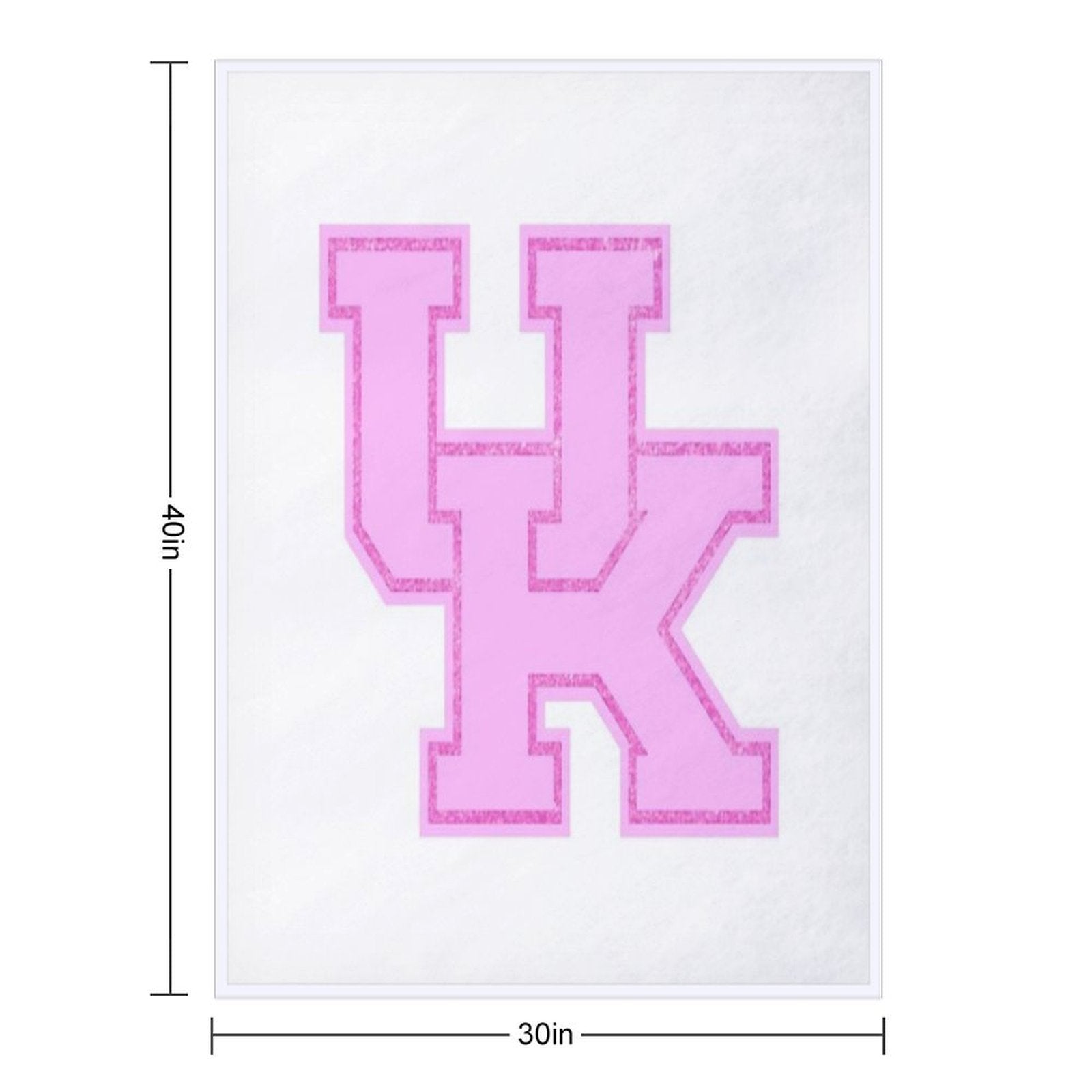 University of Kentucky Logo Travel-friendly Throw Blanket