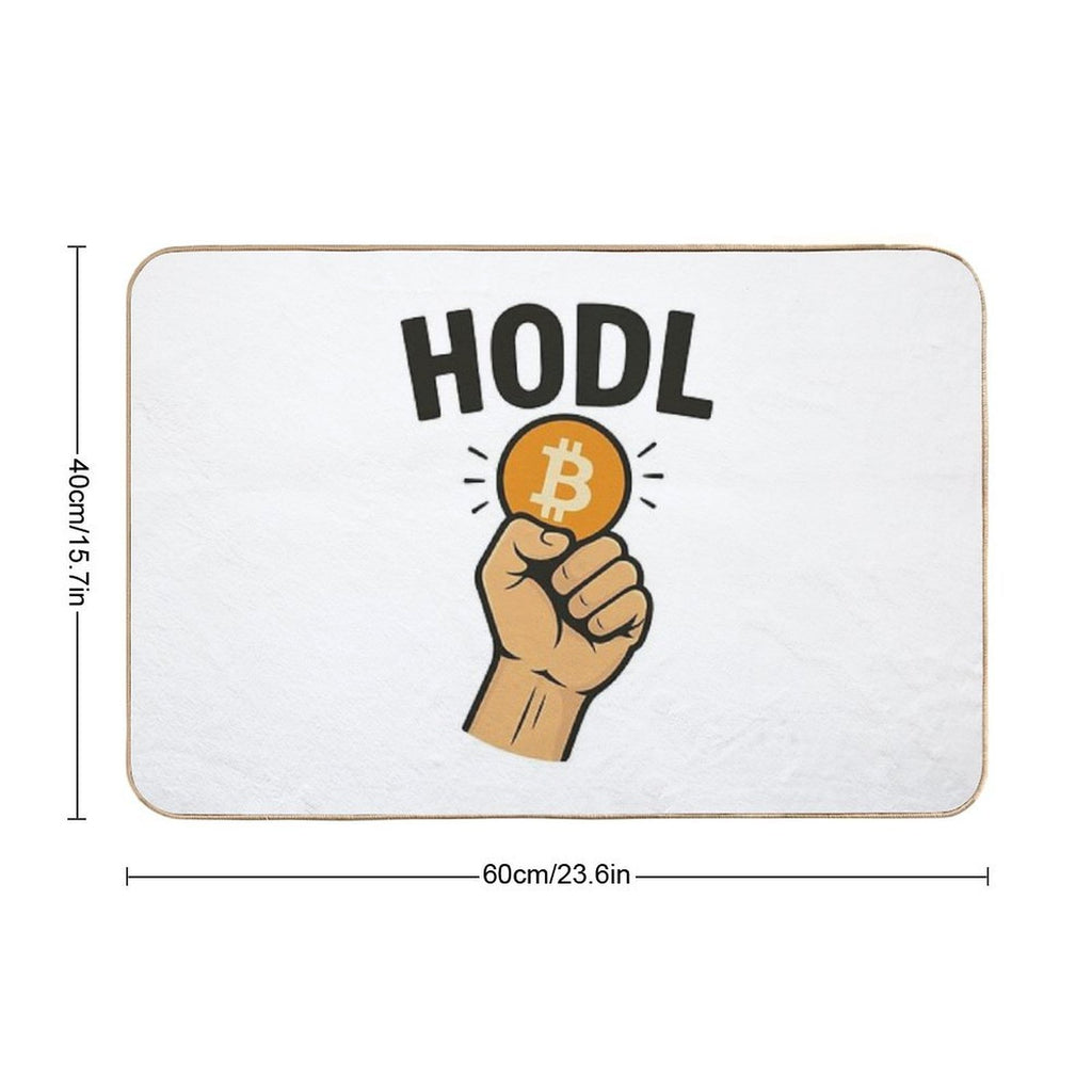 Hold on for Dear Life Durable Bath Mat