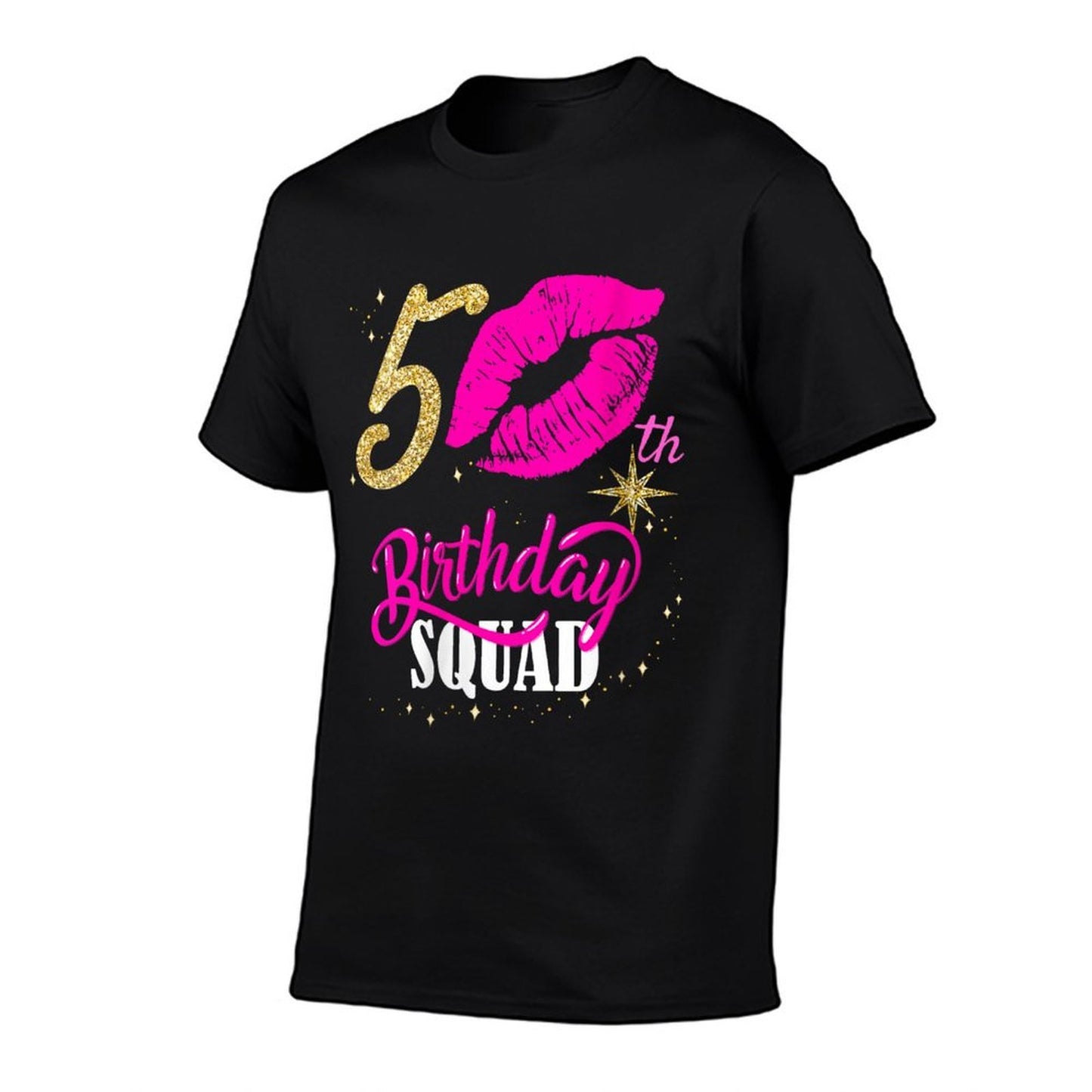 Womens Las Vegas Girls Trips 2024 Queen 50th Birthday Squad  Stretchy T-Shirt