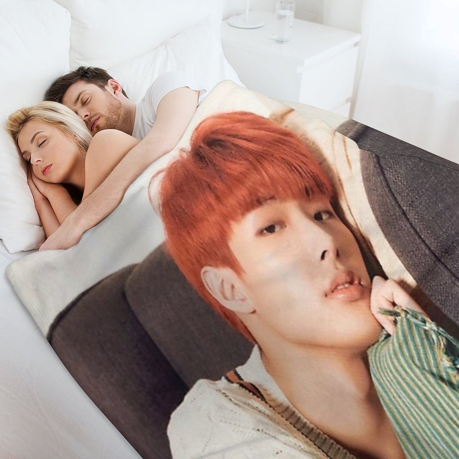 Ateez Mingi Easy Care Throw Blanket