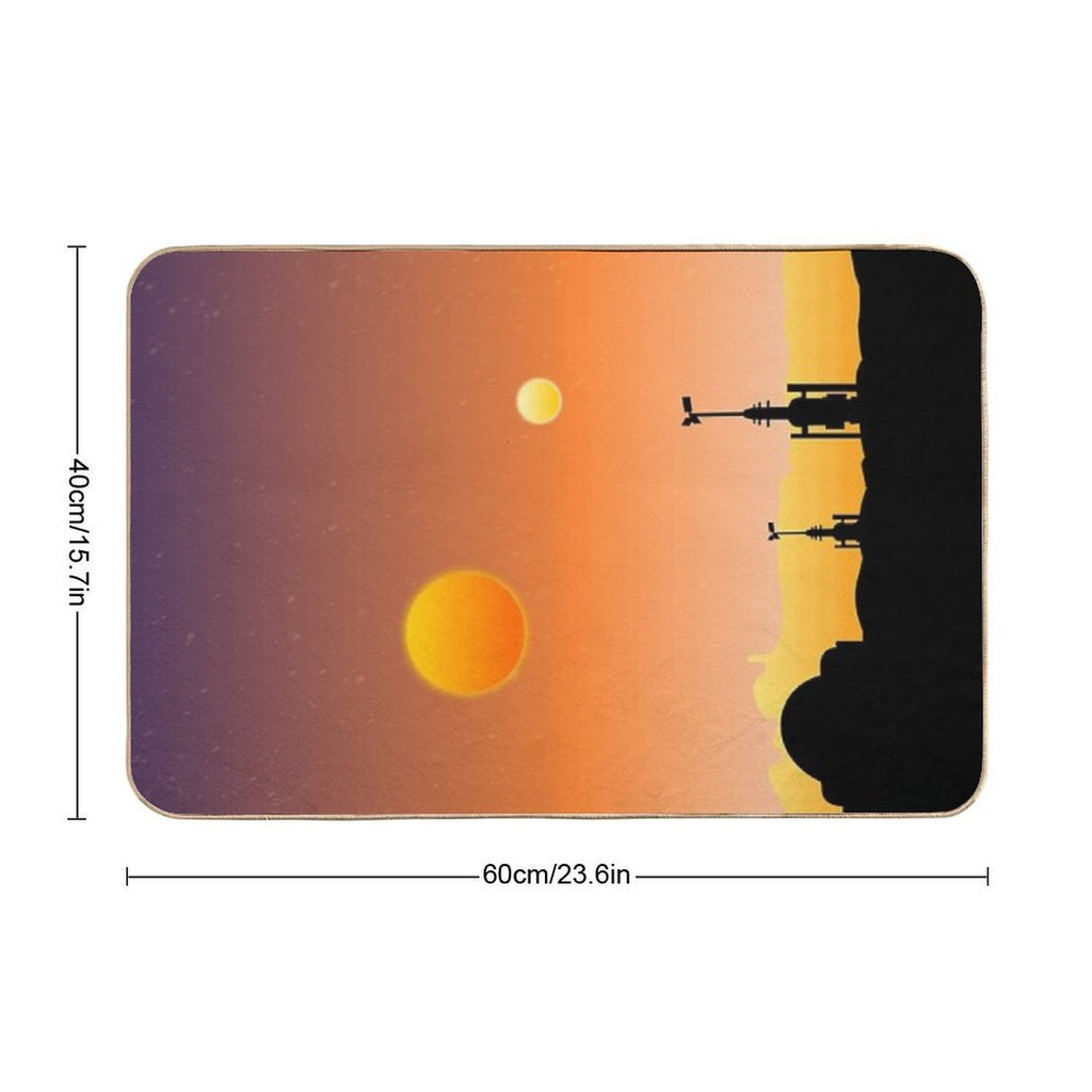 Tatooine  Odorless Bath Mat