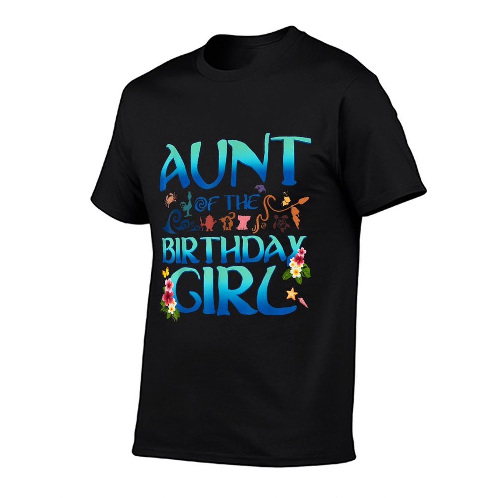 Aunt Of The Birthday Girl Matching Oceania Adventure Family  Versatile T-Shirt