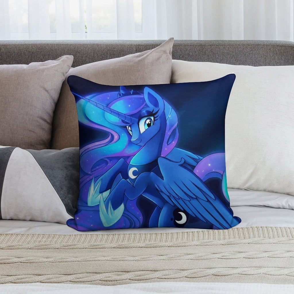 Princess Luna Soft Anti-Pilling Throw Pillow