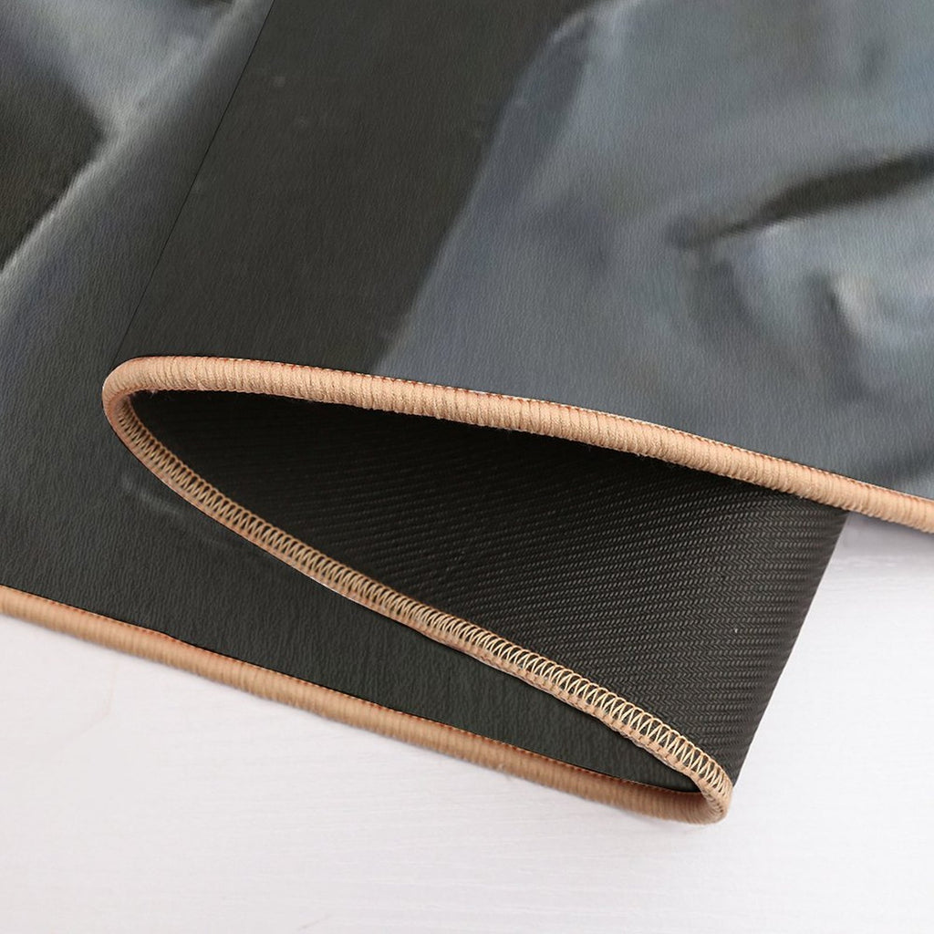 'Enigma' Original Oil Painting Portrait Fine Art Print  Multi-Purpose Bath Mat