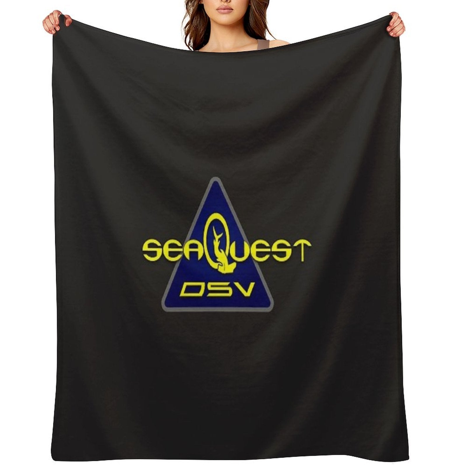 SeaQuest DSV Logo Comfort Throw Blanket
