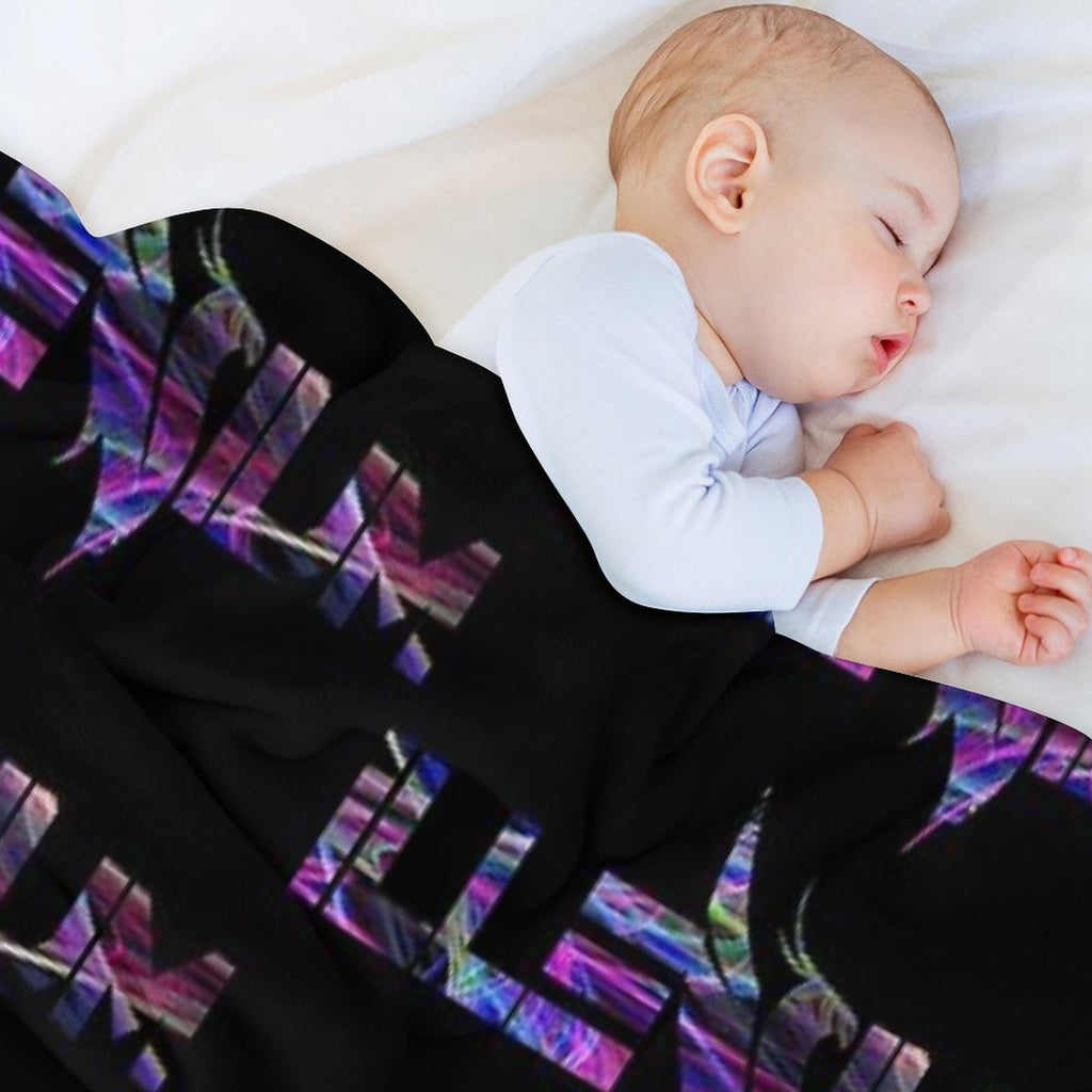 Illenium Rave EDM Fanart Premium Throw Blanket