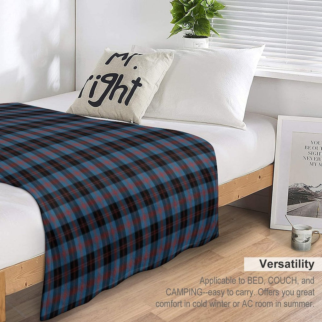 Angus Scotland District Tartan Easy Care Throw Blanket