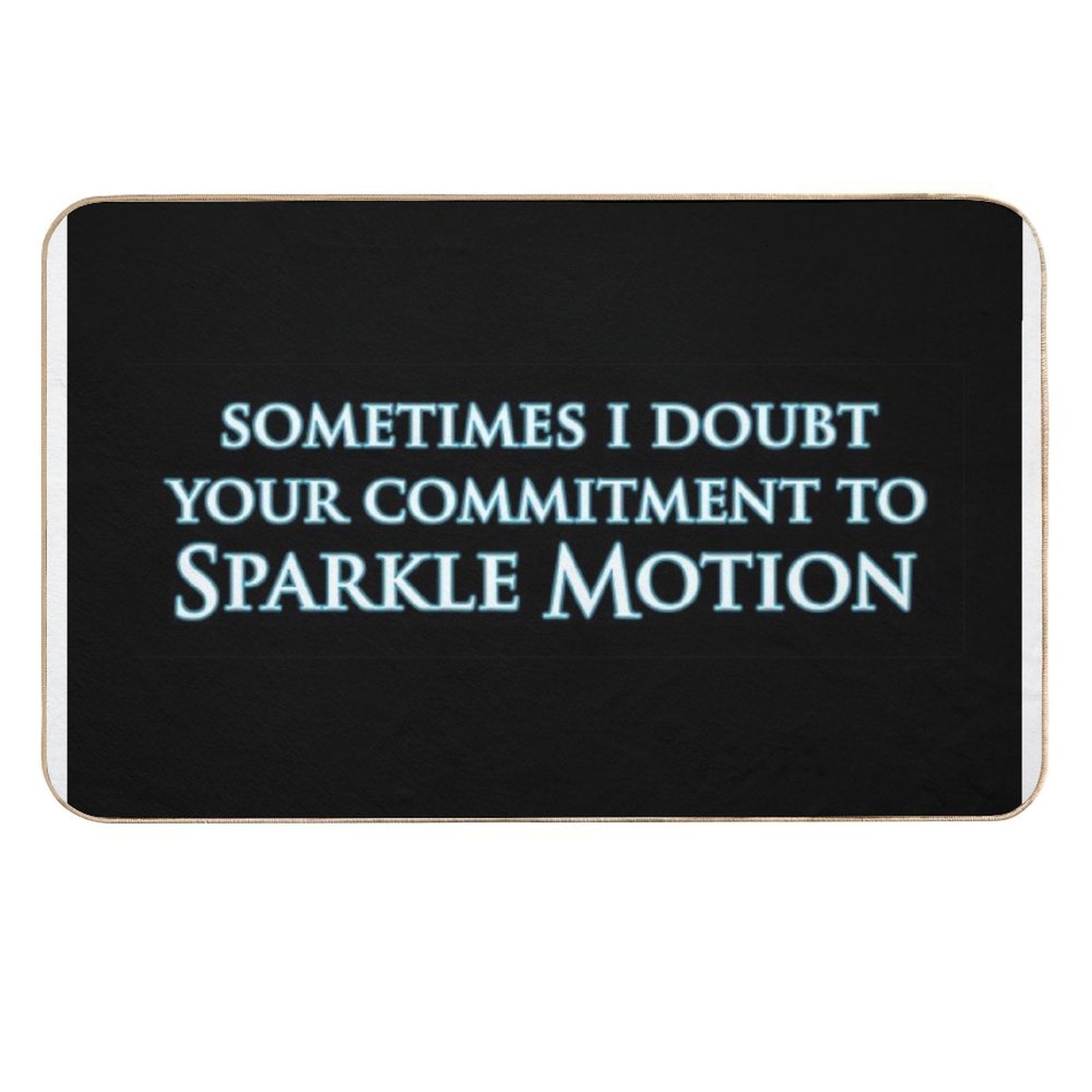 Sparkle Motion  Versatile Bath Mat