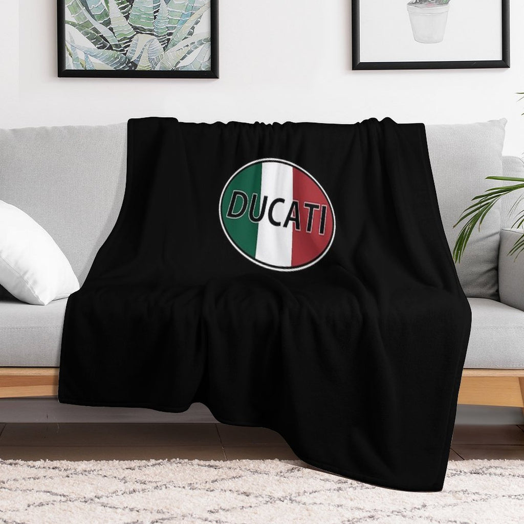 Ducati Classic T-Shirt Quick-dry Throw Blanket