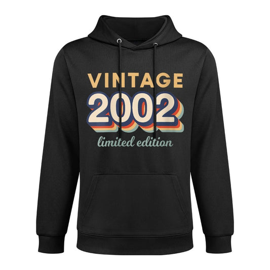 Womens 21st Birthday - Vintage 2002 Limited Edition Relaxed Fit Hoodie
