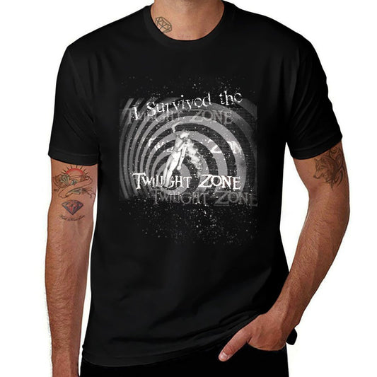 Womens Twilight Zone I Survived  Durable T-Shirt
