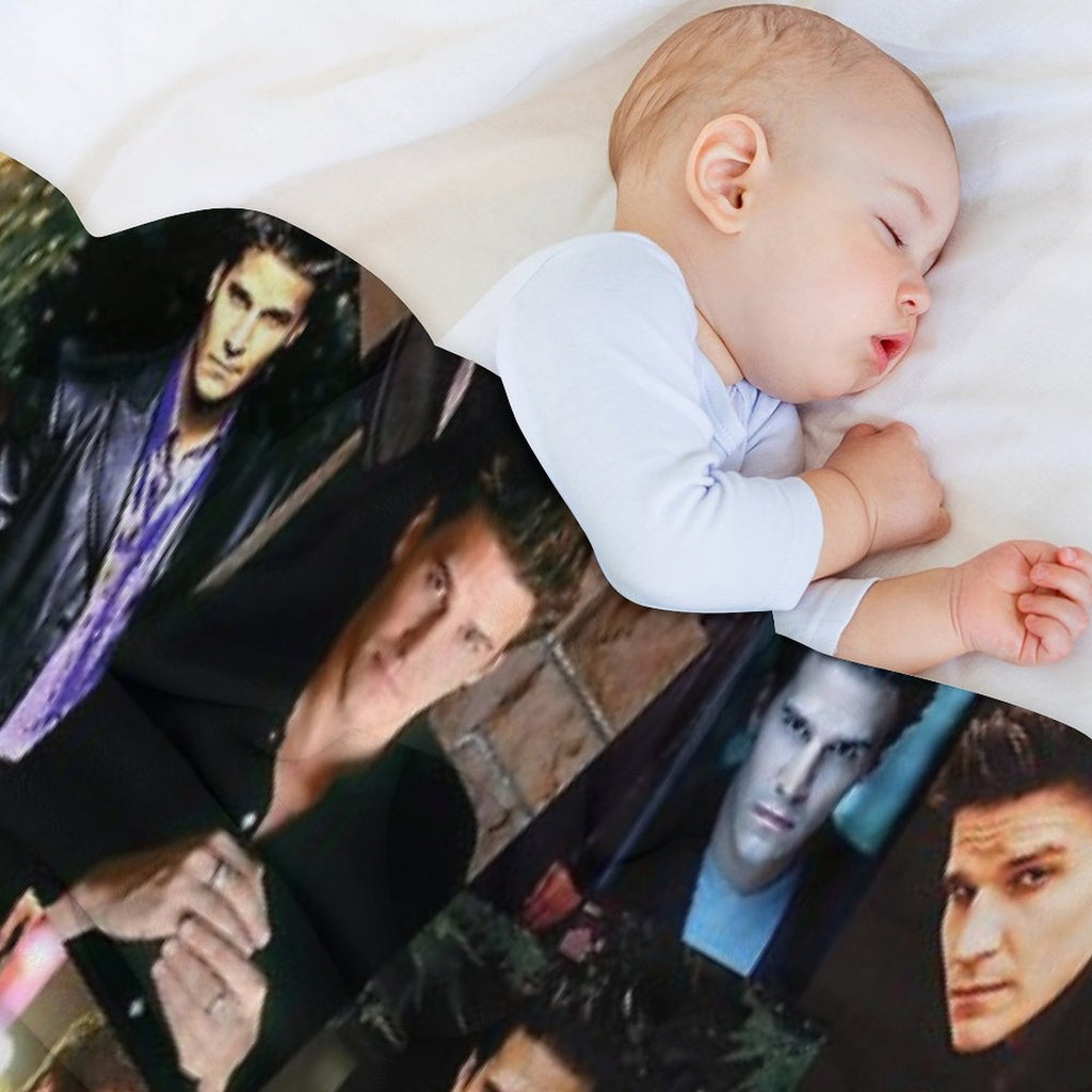 Angel Collage Shrink-resistant Throw Blanket